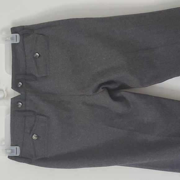 Dolce & Gabbana Flare Wool Pantsuit Size 6 in dark Charcoal gray - Picture 7 of 11